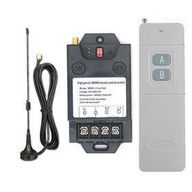 Jiangbao 714453072902 2000 Meters Long Distance Wireless Remote Control Switch High Power Water Pump