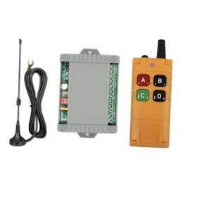 Jiangbao Jiangbao2431330 12v 4 Channels Wireless Remote Control Switch Relay Module Lighting Fixtures