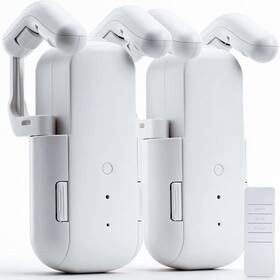 Cl6gzy0331 Jiisquilix Smart Curtains Opener Bluetooth Device Compatible With Roman T/u Tracks 20m R