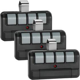 894lt Jisculo 726084872813 3pcs 4-button Garage Door Opener Remote Control For 4 B