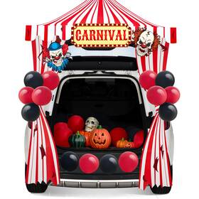 B0c743hcd9 Joyin Trunk Or Treat Car Decor Kit For Suv Halloween Decorations Outdoor Circus