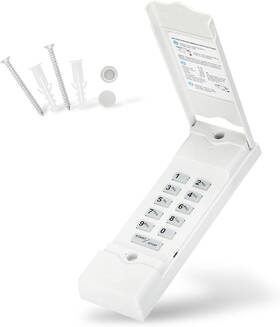 Nar-2201 Kenvc Replacement For Linear Garage Door Wireless Keypad Wall Mounted Model Mdtk