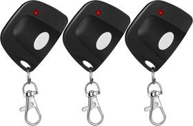 Kingdder 313087518550 3 Pcs 8 Dip Switch 310mhz Garage Door Remote Compatible With Linear Del