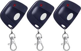 Kingdder 445029667682 3-pack Garage Door Remote For Multicode 300mhz With Keychain
