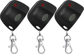 Kingdder 445032017030 3-pack 310mhz Garage Door Remote For Linear Delta 3 With Keychains