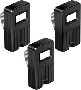 Kingdder 711181395358 3 Pcs Garage Door Remote 8 Dip Switch Compatible With Linear Delta Dt
