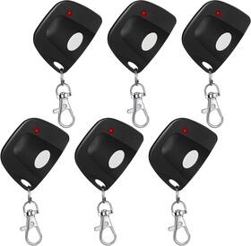 Kingdder 744110764352 6 Pcs 8 Dip Switch 310mhz Garage Door Remote Compatible With Linear Del