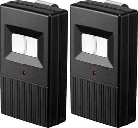 Kingdder 744759096661 2 Pcs 8 Dip Switch Garage Door Remote Two Button Compatib