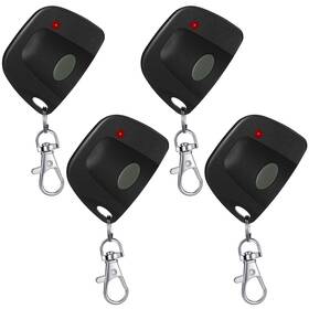 B0cfdr8l5b Kingdder 4x Garage Door Remote Linear Multicode 300mhz 10 Dip Switch