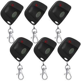 B0cfdrl8qc Kingdder 6pk Garage Door Remote Linear Multicode 300mhz 10 Dip Switch