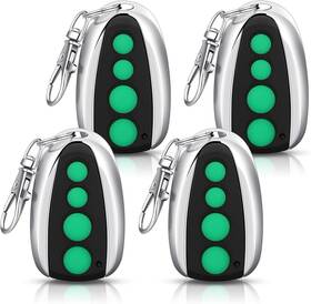 M12-rc Kingdder 4 Pcs Garage Door Remote Compatible With M12 Opener Transmitter