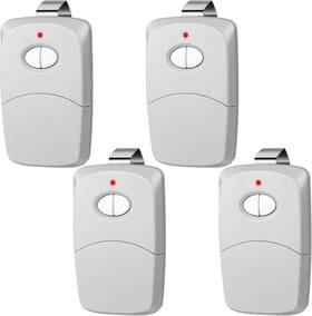 Thi-kingdder-1493 Kingdder 4 Pcs Two Button Gate Remote Control Compatible With Linear Multicode 1