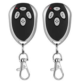 Thi-kingdder-1588 Kingdder 2 Pcs 4 Channels Gate Opener Remote Compatible With Aleko Lm123 433.92mhz Gar