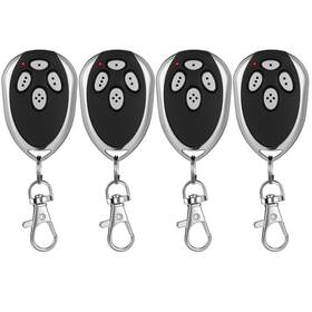 Thi-kingdder-1590 Kingdder 4 Pcs Channels Gate Opener Remote Compatible With Aleko Lm123 433.92mhz Gar