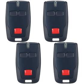 Thi-kingdder-1592 Kingdder 4 Pcs 2 Channel Remote Control Compatible With Bft Mitto B Rcb02 R1 433.92mhz