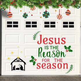 B0bfdsm2sm Leifide 31 Pcs Garage Door Christmas Decorations Magnets N