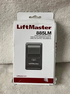 Liftmaster 012381203659 885lm Wireless Control Panel New In Box