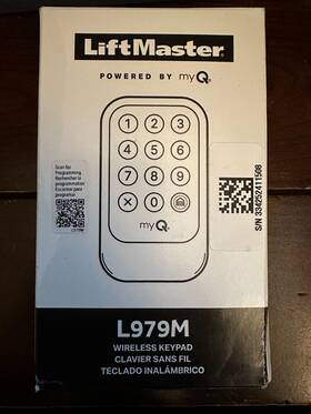 L979m Liftmaster 012381226658