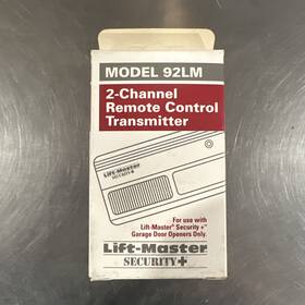 Liftmaster 012381929009 Two Button Garage Door And Gate Opener 92lm