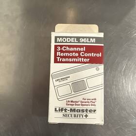 Liftmaster 012381969692 Nos Genuine 96lm 3 Button Remote With Manual