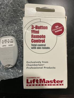 Cptk3 Liftmaster 012381993017 Lift Master Garage Door Opener Remote Model New Old Stock