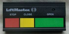 Liftmaster 012381993338 Nib 333lm 3-button Tri-color Remote Control For Garage Door New Batt
