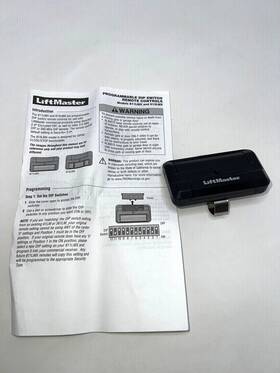 Liftmaster 369251938563 811lm 12 Dip Switch Remote Transmitter Commercial Gate Operator 850lm