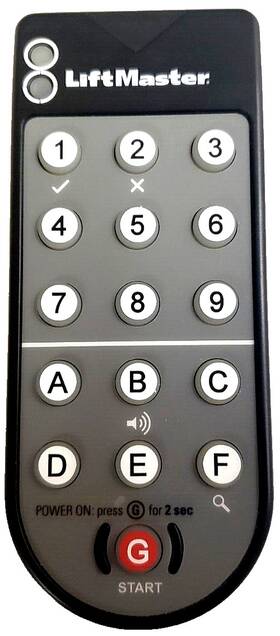 50-herk-rc2 Liftmaster Oem Remote Control- For 50-herk2 Garage Motion Detector