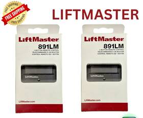 Liftmaster 654596854538 2 Pack 891lm 1 Button Garage Door Opener Remote Control