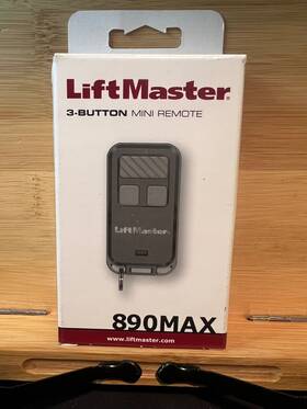 758669975 Liftmaster 890 Garage Door Opener Remote Compact And Reliable Inch Free Shipping