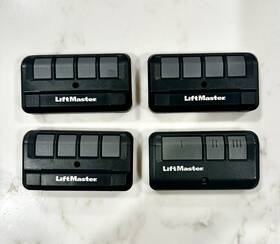 894lt Liftmaster 893993186044 Lot Of 4 Remote Transmitter Garage Opener 3x 893 Max 1x