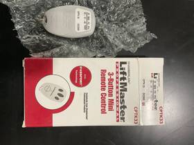 Cptk33 Liftmaster Garage Door Opener Remote Model New Old Stock Passport
