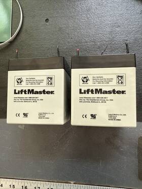 Djw12-4.5 Liftmaster Garage Door Opener Batteries-pair