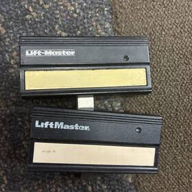 Liftmaster Ecs-9338 For 61lm Garage Door Gate Opener Car Visor Remote Lot Of 2