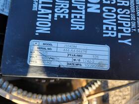 J3343m Liftmaster 1/3hp 460v 3ph 60hz Garage Door Opener Used