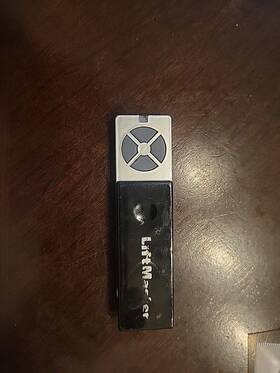 Tx4uni Liftmaster Universal Remote Control 4 Button 433 Mhz