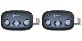 B019vkhtey Linear Sg Us Megacode Mct-3 3-channel Visor Transmitter Lot Of 2