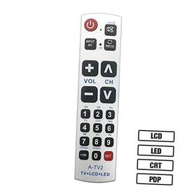 Luckystar 703856570054 Big Button Universal Remote Control A-tv2 Initial Setting For Lg