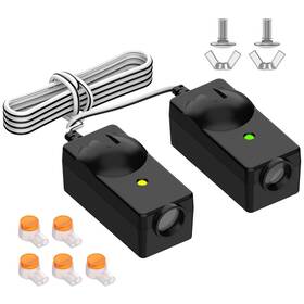Gdss-1p Malictele Garage Door Sensor Safety Beam Eyes Compatible With Liftm