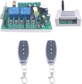 Mangood 313110441459 Ac 85v 110v 120v 220v 250v 2 Channel Motor Forwards And Reverse Remote Switch Mo