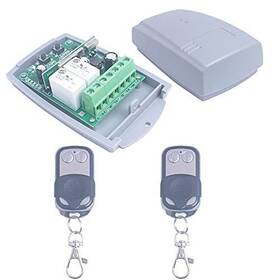 2-chann Mangood 768531806637 12v-24v 36v 48v Secure Wireless Remote Control Relay Switch Universal