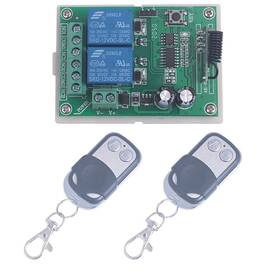 Mangood 784117030791 Wireless Switch Dc 12v 2ch Remote Control Dc12v 2 Channel Re