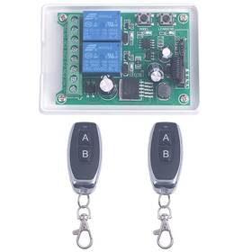 Mangood 784133169338 Wireless Remote Relay Switch Dc 12v-48v 24v 36v 2 Channel Multi-function Remo