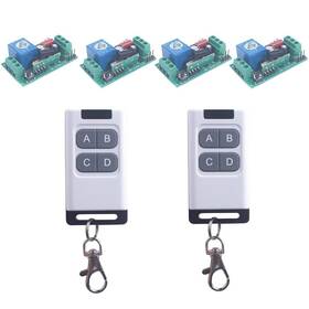 Mangood 784133169758 110v Wireless Remote Light Switch 433mhz Control Transmitter Receiver