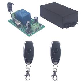 Oka-09-wdnmd7y8-q234 Mangood Dc 12v 10a Relay Switch 1ch Wireless Remote Control 433mhz Transmitter