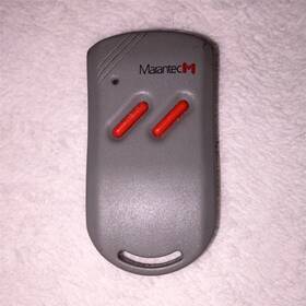 Ml-1402 Marantec 2 Button Garage Door Remote 40 Mhz Gray/red