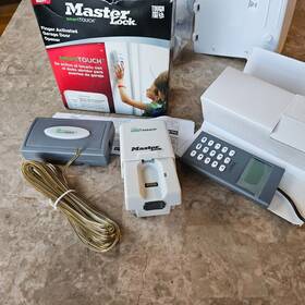 Gdo-1b Master Lock Smarttouch Fingerprint Activated Garage Door Opener Indoor/outdoor