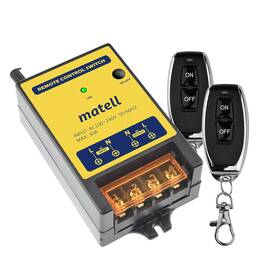 Rcs-110 Matell Wireless Remote Control Switch Ac 110v/120v/220v/240v 30a Relay Rf Contro