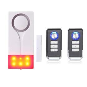 Mengshen 732030586581 Wireless Antitheft Door Window Alarm Diy Protection Ideal For Home Garage Office