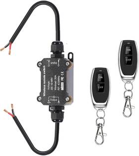 Meskliu 744110178678 Remote Control Switch Dc12/24/48v Waterproof Wireless 433mhz Transmitter Receiv